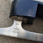Canstar Lange Figure Skates Ice Skating Size 9 Leather White Blade Slm