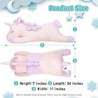 24   Unicorn Cooling Stuffed Animal Pillow Coolable Unicorn Plush Toys Gift F   