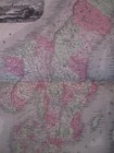 Hand Colored Map Johnson s Atlas Prussia Norway Sweden Denmark Scandinavia 1863
