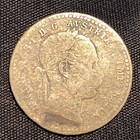 1869 Austrian Empire 10 Kreuzer - Francis Joseph I Silver Coin - G  good 