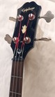Epiphone Eb-3 Bass Guitar  Long Scale  Ebony Finish  2 Humbuckers  Rock Sound