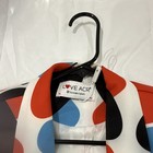 Love Acr Women s Multicolor Geometric Button Jacket Lined Pockets Xl