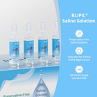 Preservative Free Saline Solution  100 Vials 5ml  Contact Lens Rinsing And