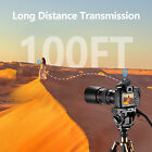 Wireless Lavalier Microphone System Lapel Mic For Pc Dslr Camera Tablet Phone