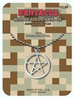 Genuine Gi Jewelry U s Military Wicca Pentacle Pendant Halloween Witch Necklace 
