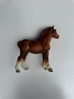 Nice Vintage Breyer Horse  84 Chestnut Clydesdale Draft Foal Light Matte 1970s