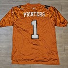 Bc Lions Cfl Football Reebok Jersey Mens Casey J  Printers  1 Orange Size L Rare