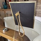 Bucklers Fifth Avenue Ny Enamel Metal Picture Frame Red   Gold Handcrafted