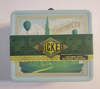 Wicked Wizard Of Oz Emerald City Lunch Box  Thermos Retro Tin  New Collectible