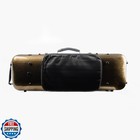 4 4 Full Size Violin Case - High-strength Carbon Fiber Rectangular Music Bag 