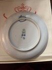 Bing   Grondahl 1938 Plate B g Christmas Lighting The Candles Blue 7 