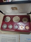 Franklin Mint Papua New Guinea 1975 Proof Set With Certificate Of Authenticity