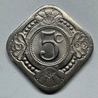 1965 Netherlands Antilles 5 Cents - Coin  d-070