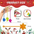 Christmas Sticky Hands Bulk 42pcs Christmas Party Favors For Kids Stretchy Ch   