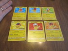 Ash   s Pikachu I Choose You Movie Promo Set Of 6 Cards Complete Sm109-114 Pokemon