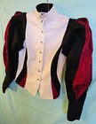Vintage 1800 s Ladies Women s Victorian Puffy Sleeve Cotton Blouse Top Size S