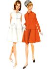Butterick Retro Pattern Vintage 1960 s Misses One-piece Tent Dress B6991 Sz 8 26