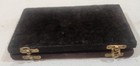 Vintage Brass Hand Held Balance Scale In Velvet Case With Some Weights