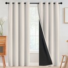 100  Blackout Curtains For Bedroom thermal Insulated Grommet Window Drapes Ro   