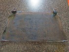 Rare Vtg 1930s Drink Coca Cola Fountain Service Cast Iron Bench Sign