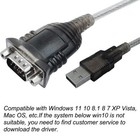 Usb 2 0 To Serial Cable Db9 Rs232 9-pin Pl2303 Pl3243 Chipset Male