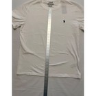 Polo Ralph Lauren White Cotton Crew Neck T-shirt Xxl Tailored Fit New With Tags