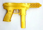 Replica Tec 9 1 1 Scale Submachine Gold Edition Prop Gun For Fantast   Cosplay