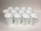 20 Oz  White Polypropylene Reusable Beverage Cup  Bpa And Lead Free 12 Count