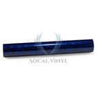 Essmo Pet Marble Forged Gloss Carbon Fiber Royal Blue Vehicle Vinyl Wrap Decal