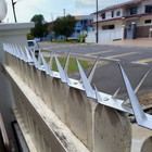5 Pcs Galvanised Anti-climb Wall Fencing Spikes Type2 Security Express Shipping
