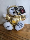 Buzz Aldrin Signed Collect-critter Bean Bag Bear  313 1000 Error Rare Read
