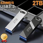 Metal Usb 3 0 Flash Drive Memory Stick High Speed Pen Drive 128gb 256gb 512gb