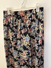 Vintage Portraits Northern Isles Womens S Skirt Maxi Floral Pockets Usa Made