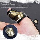 Pmz Archery Cowhide Finger Guard Protector Thumb Ring For Traditional Bow Adjust