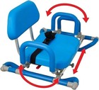 Platinum Health Hydroslide Bath Shower Chair Transfer Bench Padded Swivel Seat