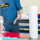 Blank Magnet Sheet Roll  choose Size  Printable White Vinyl Flexible 0 30mil