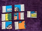 Lot Of 7 1966 Topps Batman Blue Bat Trading Cards