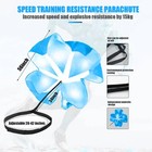 Eastygold Running Speed Chute Resistance Parachute 56 Inch Powerchute Umbrell   