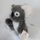 Princess Soft Toys Gray Koala Bear Plush Stuffed Animal Small With Tags Vintage