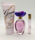 Guess Girl Belle 3 Pc Perfume Set Women Edt 3 4oz Spray   Body Lotion 6 7oz
