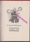 1903 Pamphlet Chico Butte County Land Promotion California Map