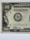 1934  100 Dollar Federal Reserve Note   Bill Cleveland S n 00294937