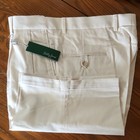 Bobby Jones Cream Chinos Structured Cotton Blend Golf