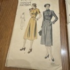 Choice Vintage Vogue 1940   s Patterns   Complete 