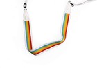 Stylish Adjustable Camera Strap - Flat Rainbow Design For Instant Cameras