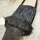 Lot Of African Leather Pouch Wearable Fringed Bags Colorful Ethnix Africa