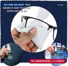 Lens Cleaner Spray 2 Eyeglass Cleaner Bottels  With 4 Microfiber Cloths Kit Ammo