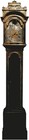 Elegant 1700s Grandfather Clock Life-size Cutout     Decorative Standee Display