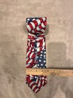 Usa American Flag Patriotic Silk Necktie
