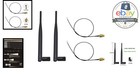 Wifi Antenna 2 Pack 2 4ghz 6dbi Omni Directional Rp-sma Female Indoor